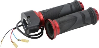 Throttle Lever - Twist Grip, Scooter, Red (Set) - 70C3205RD - PBC2732F1