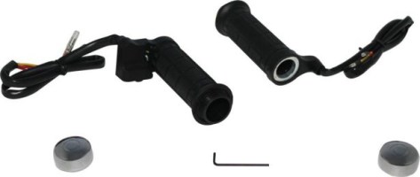 Heated Throttle Grips - Universal 22mm/27mm, 3-Stage, ATV/Snowmobile - PBC620F1