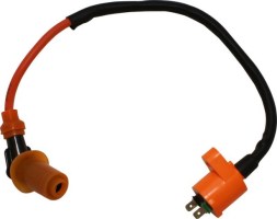 Ignition Coil - 2 Prong, GY6, Performance Pro, Orange - 10A2022 - PBC1979F1
