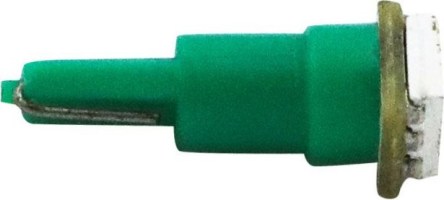 Light Bulb - LED, 12V, 3W, T5, Green - BLB5100GN - PBC3078F1