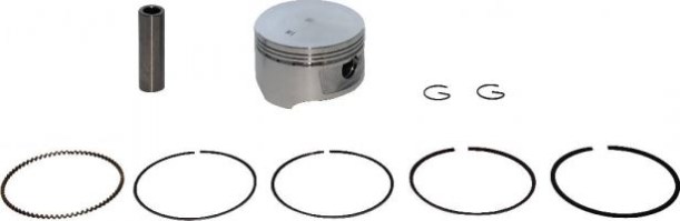 Piston and Ring Set - 200cc, 250cc, 72mm, 17mm, (9pcs) - 30A8186 - PBC1531F1