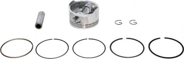 Piston and Ring Set - 200cc, 250cc, 72mm, 17mm, (9pcs) - 30A8186 - PBC1531F1