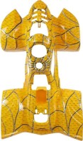 Plastic Set - 50cc to 125cc ATV, Yellow Spider, Racing Style - 70A7110SY - PBC512F1