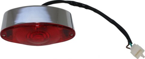 Rear Light - 150cc to 250cc ATV, Racing Style - 70A7118RD - PBC3123F1