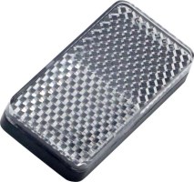 Reflector - Front Reflector, White, SHOK Scooters Graviton - 70S8080 - PBC754EF1