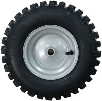 Rim and Tire Set - 13 x 4.10 - 6, Directional, Differential Style, Snowblower, Garden Machine, Universal Wheel Assembly, Right Side - 40L1341-R - PBC4124EF1