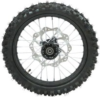 Rim and Tire Set - INCLUDES BRAKE DISC, Front 14