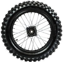 Rim and Tire Set - INCLUDES SPROCKET & DISC, Rear 14