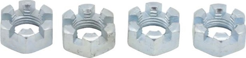 Slotted Nut - Castle Nut - ( Wheel Nut, Lug Nut ) 12-1.25 (4pcs) - HWN4212 - PBC2892F1