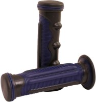 Throttle Grips - Finger Grooves, Blue - 70D1855BU - PBC2735F1