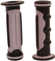 Throttle Grips - Finger Grooves, Gray - 70D1855GY - PBC2729F1