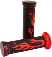 Throttle Grips - Flames, Red - 70D1830RD - PBC2708F1