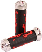 Throttle Grips - Metal Skulls, Red - 70D1860RD - PBC2734F1