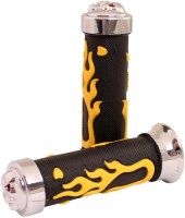 Throttle Grips - Metal Skulls, Yellow - 70D1860YW - PBC2759F1