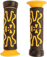 Throttle Grips - Skulls, Yellow - 70D1835YW - PBC2713F1
