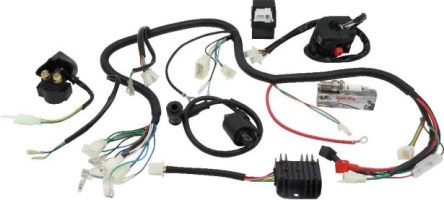 Universal Wiring Harness - 150cc to 250cc ATV, Go Kart, Dune Buggy - PBC10AF1