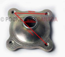 Rear Hub Flange for 150cc GB150/Utility Hummer ATV Quad 4-Stroke - G1080034