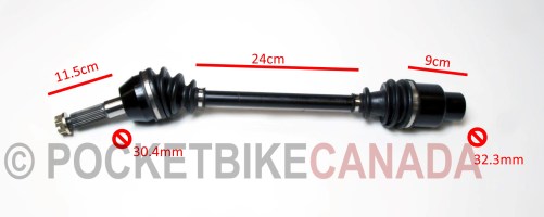 Axle Left Driver Rear CV Boot for Vyper 1100cc UTV Side by Side ROV - G8030007